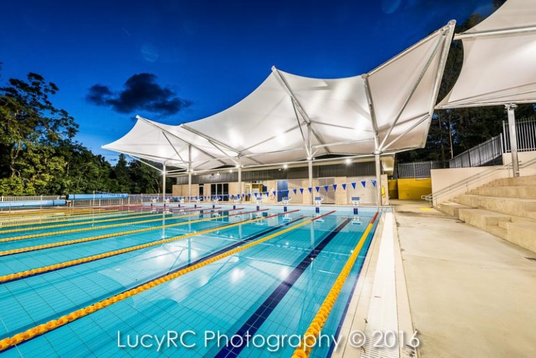 Marist College Pool Ashgrove Lucy RC Photography Aerial, Commercial
